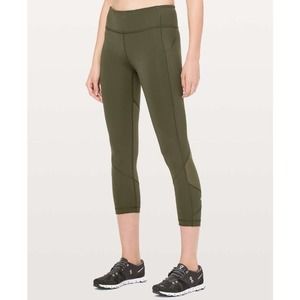 Lululemon Pace Rival‎ Crop *Full-On Luxtreme 22"
Dark Olive, sz 8